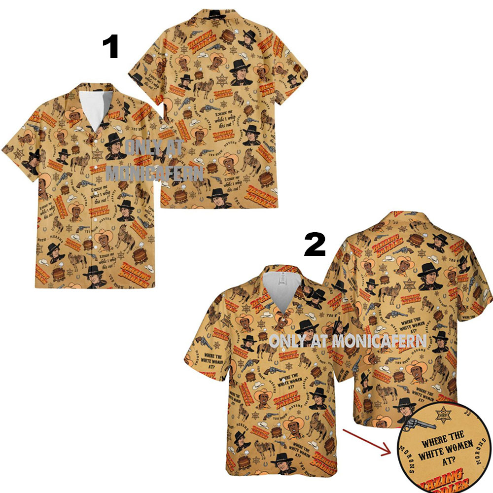 Blazing Saddles Hawaiian Shirt