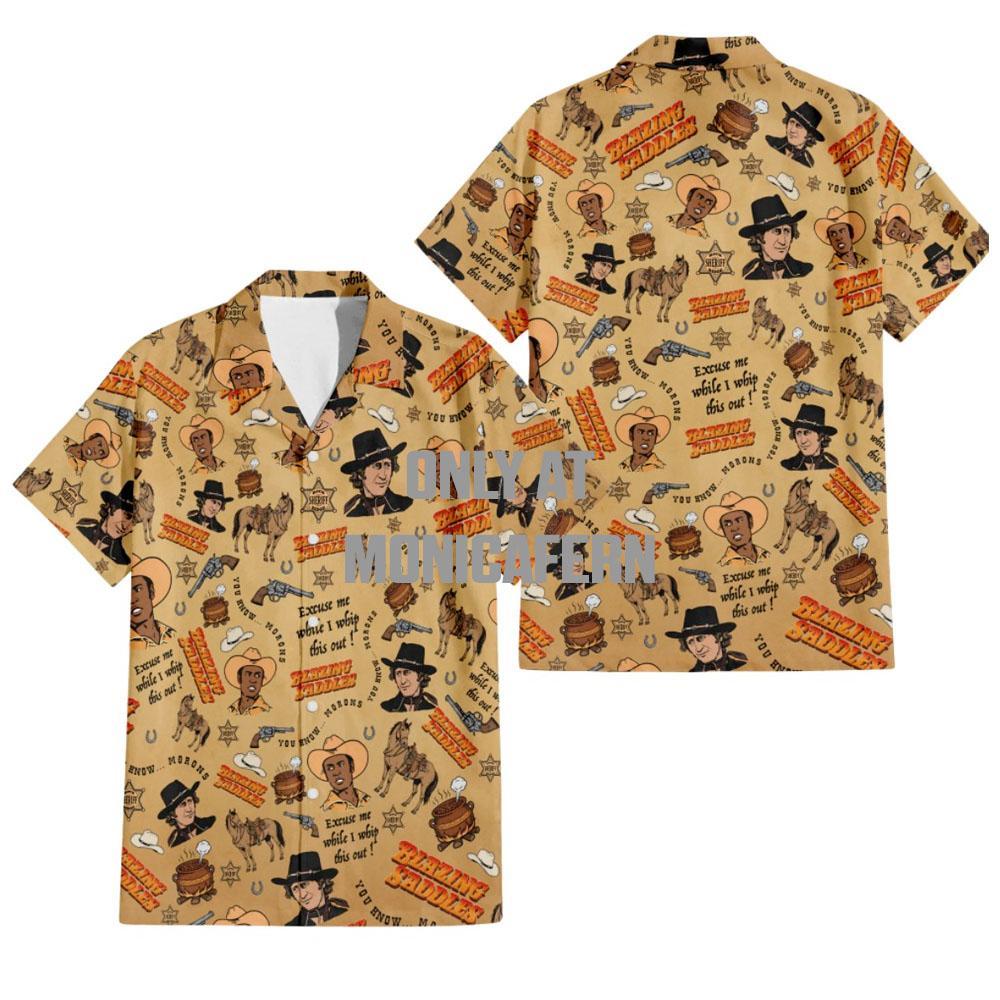 Blazing Saddles Hawaiian Shirt
