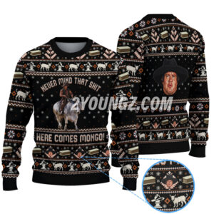 Blazing Saddles Mongo Ugly Christmas Sweater