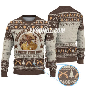Blazing Saddles The Sheriff V2 Ugly Christmas Sweater