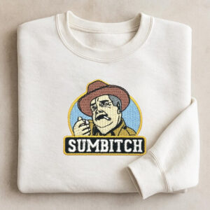 Embroidered Smokey And The Bandit Sumbitch Shirt