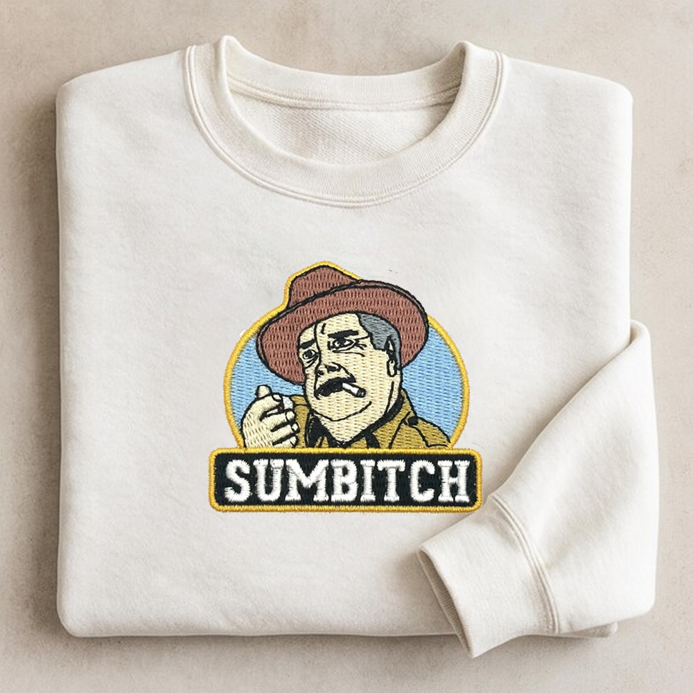 Embroidered Smokey And The Bandit Sumbitch Shirt