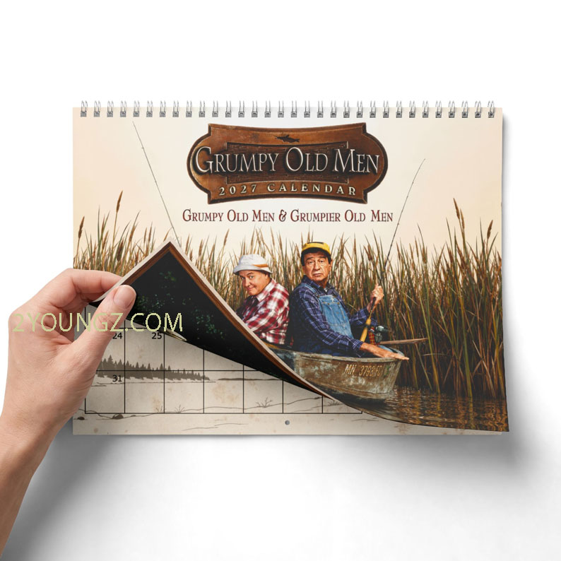 Grumpy Old Men 2027 Wall/Desktop Calendar
