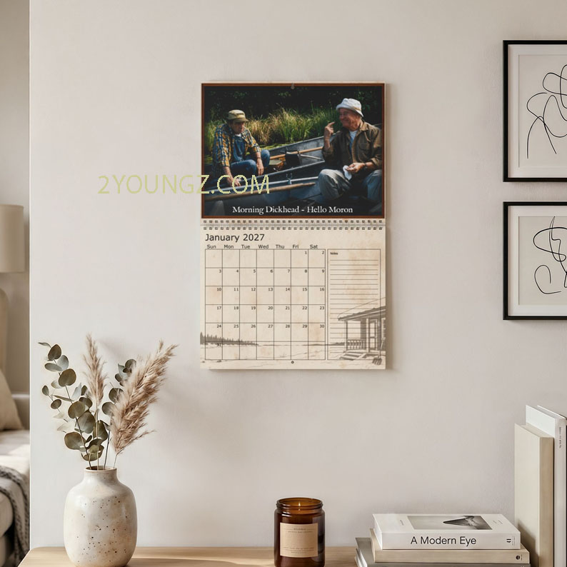 Grumpy Old Men 2027 Wall/Desktop Calendar