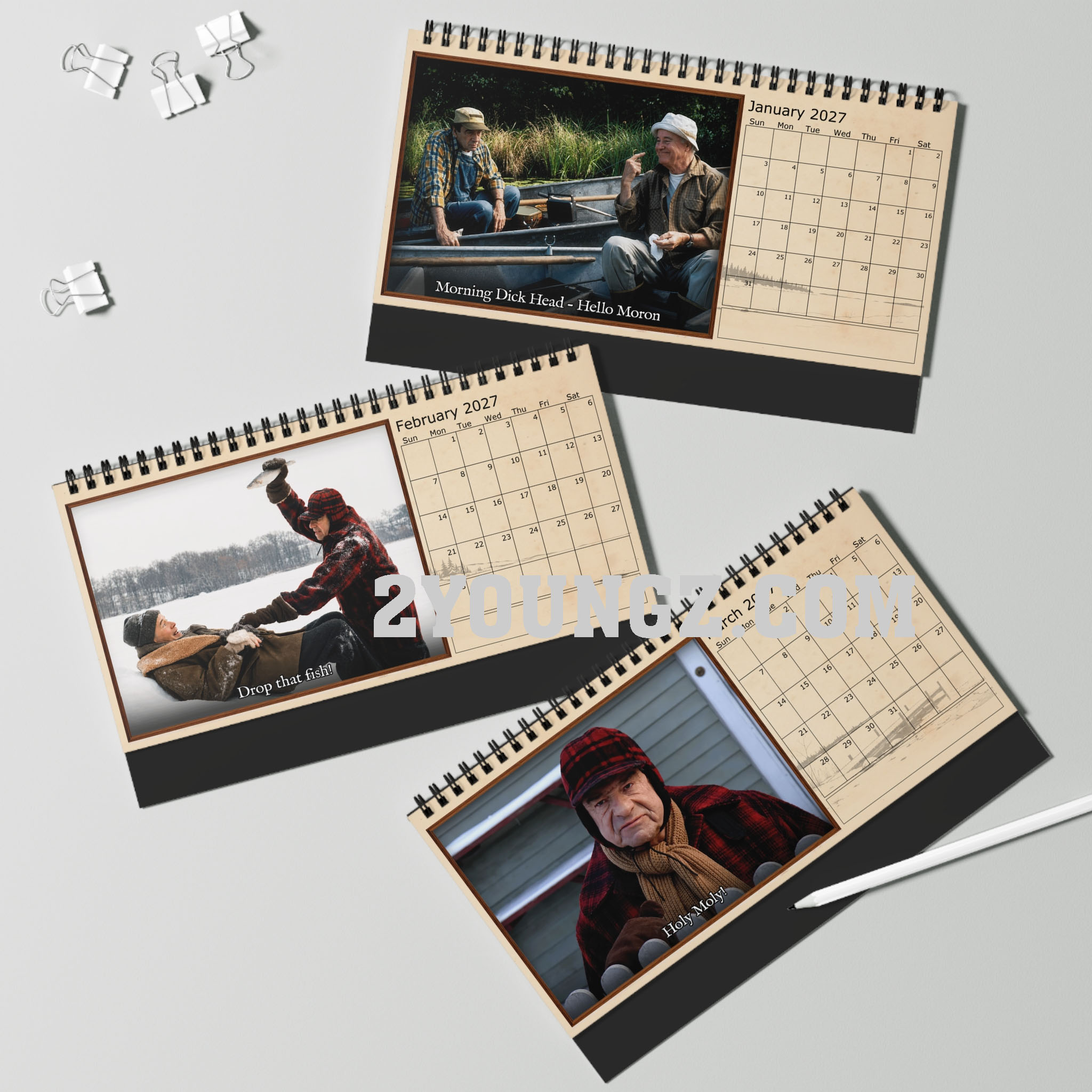 Grumpy Old Men 2027 Wall/Desktop Calendar