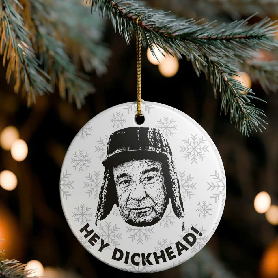 Grumpy Old Men Christmas Ornament Collection