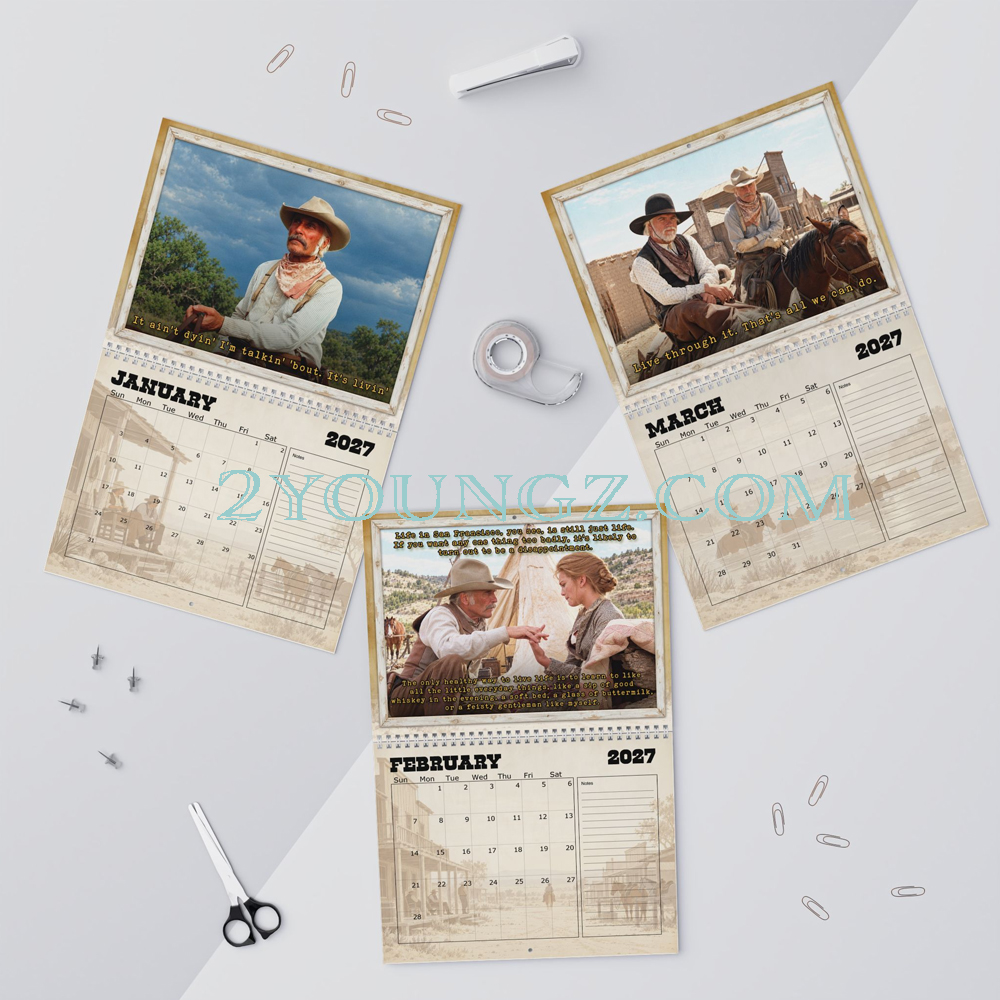 Lonesome Dove 2027 Wall/Desktop Calendar