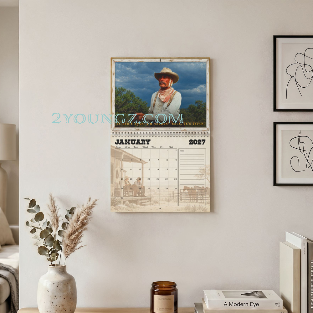 Lonesome Dove 2027 Wall/Desktop Calendar
