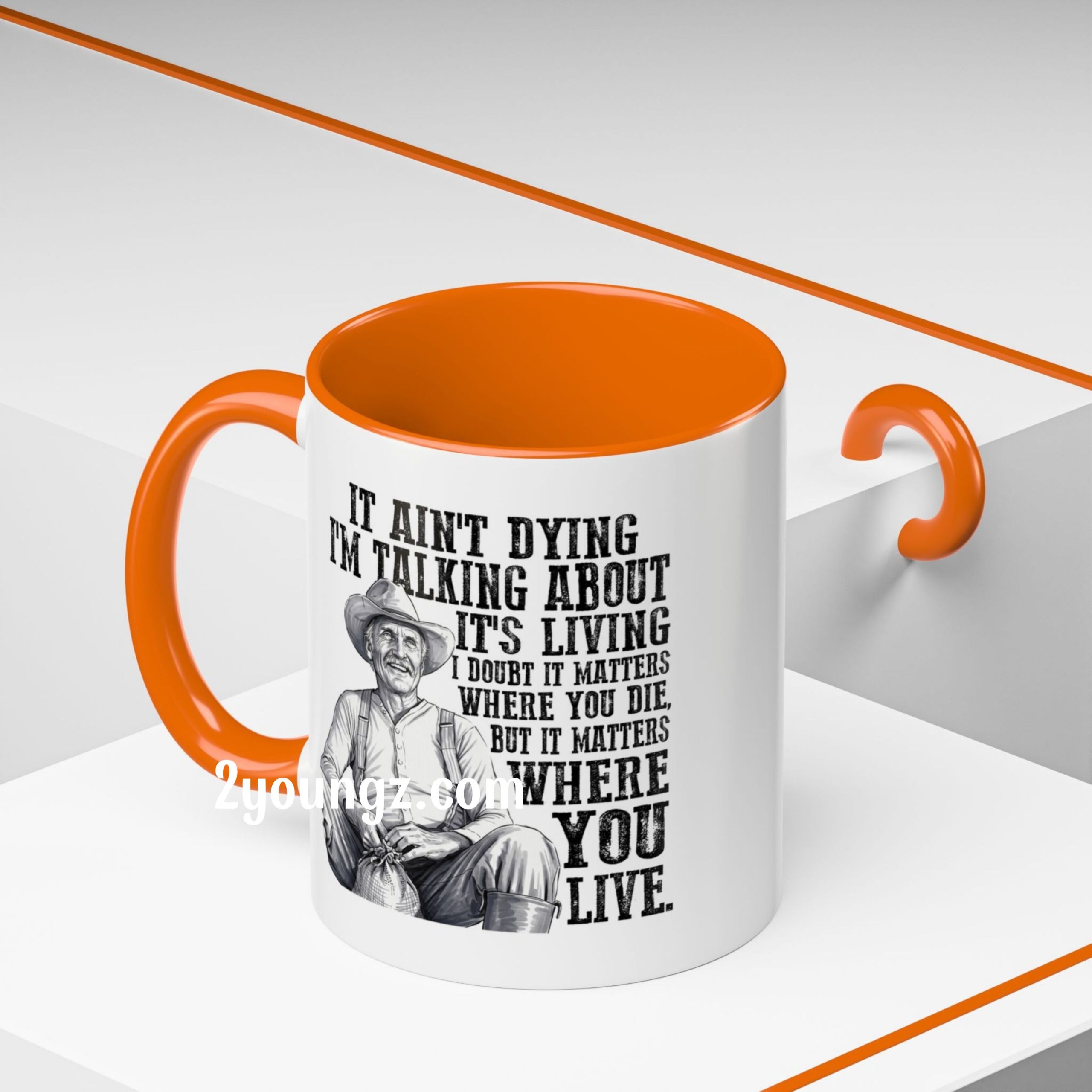 Lonesome Dove Living Quote Mug