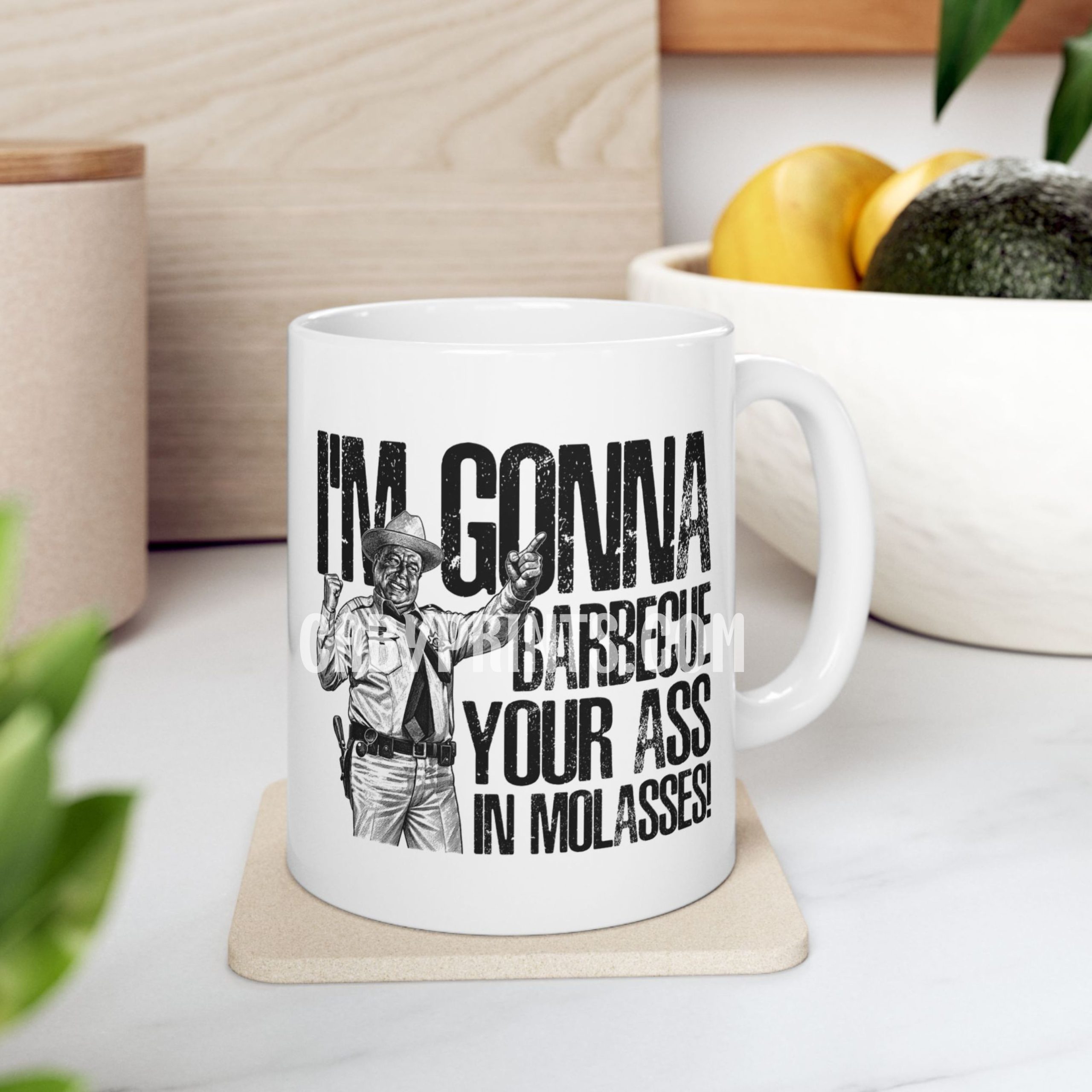 Smokey And The Bandit Barbecue Ass Mug