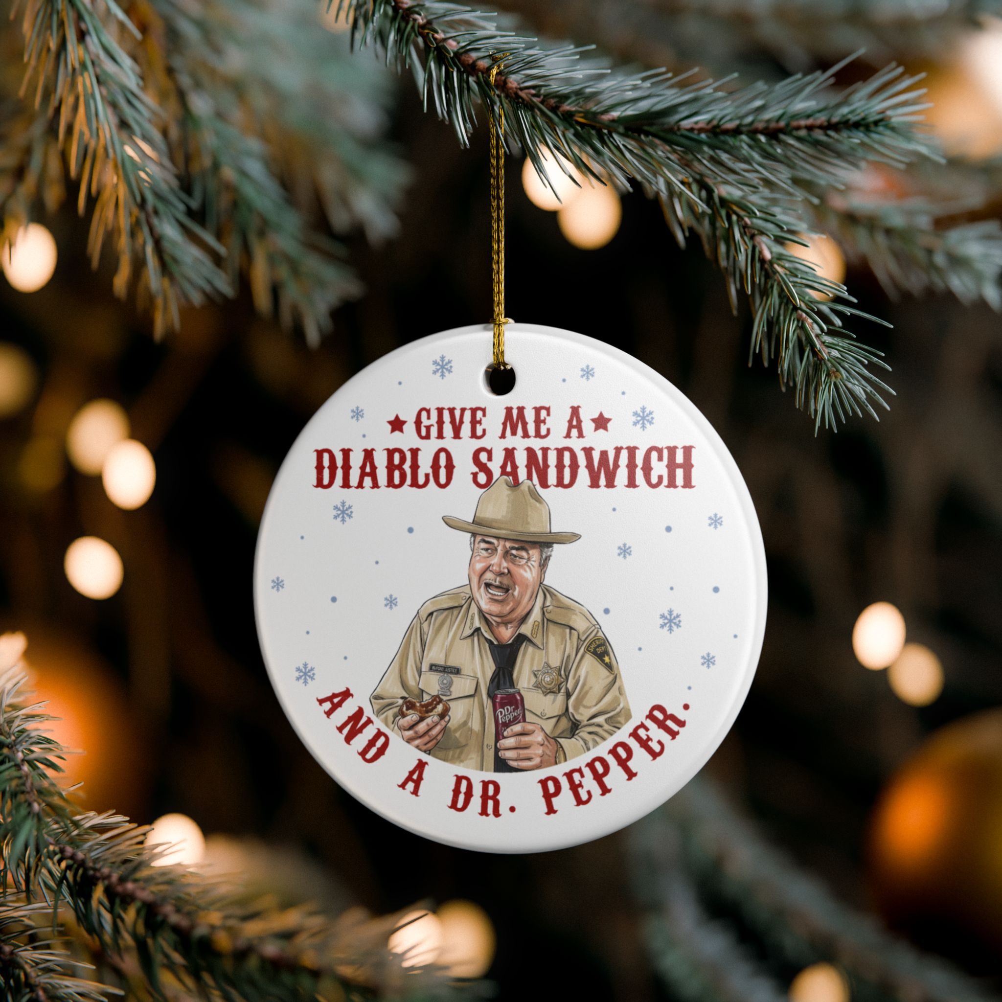 Smokey And The Bandit Collection Ceramic Ornament