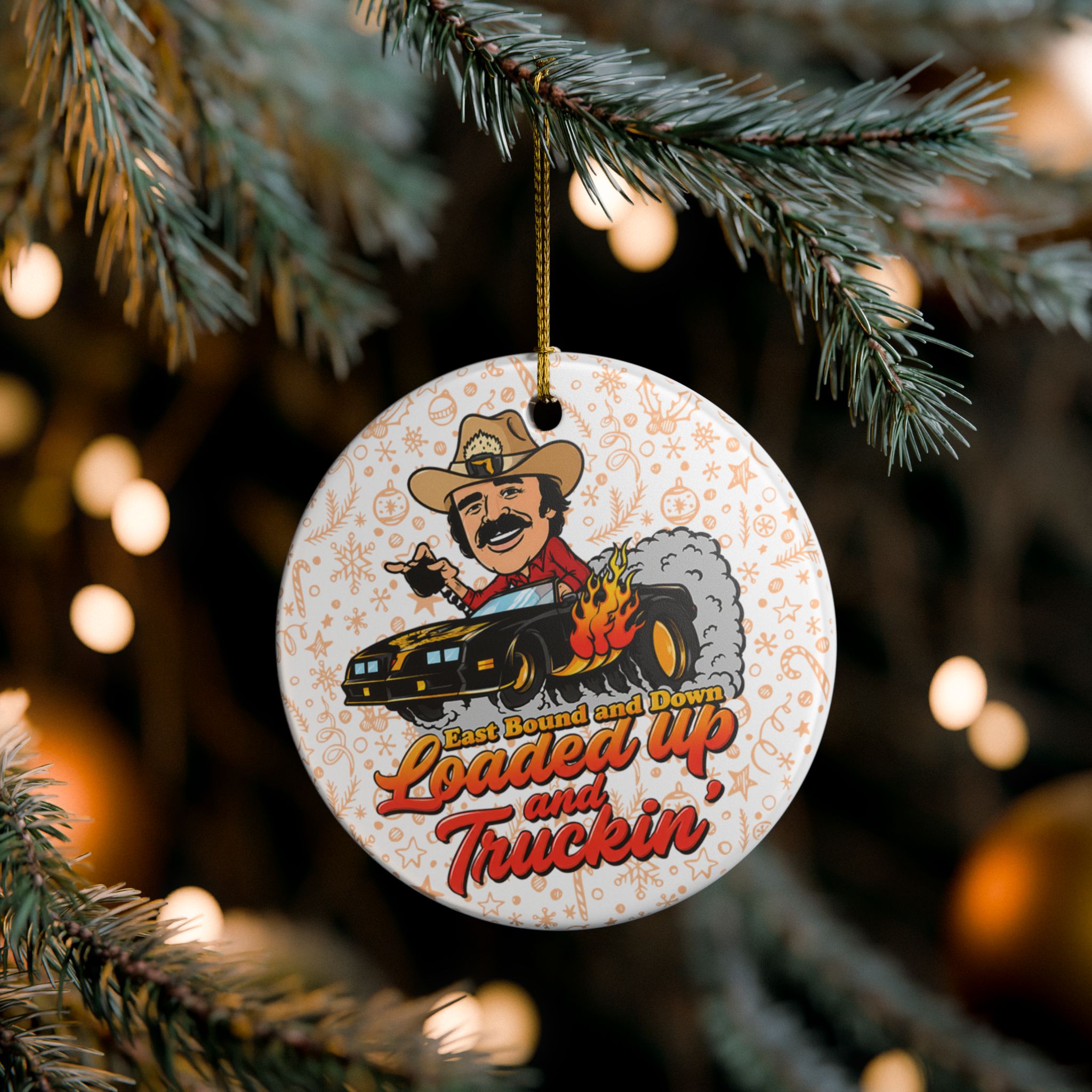 Smokey And The Bandit Collection Ceramic Ornament