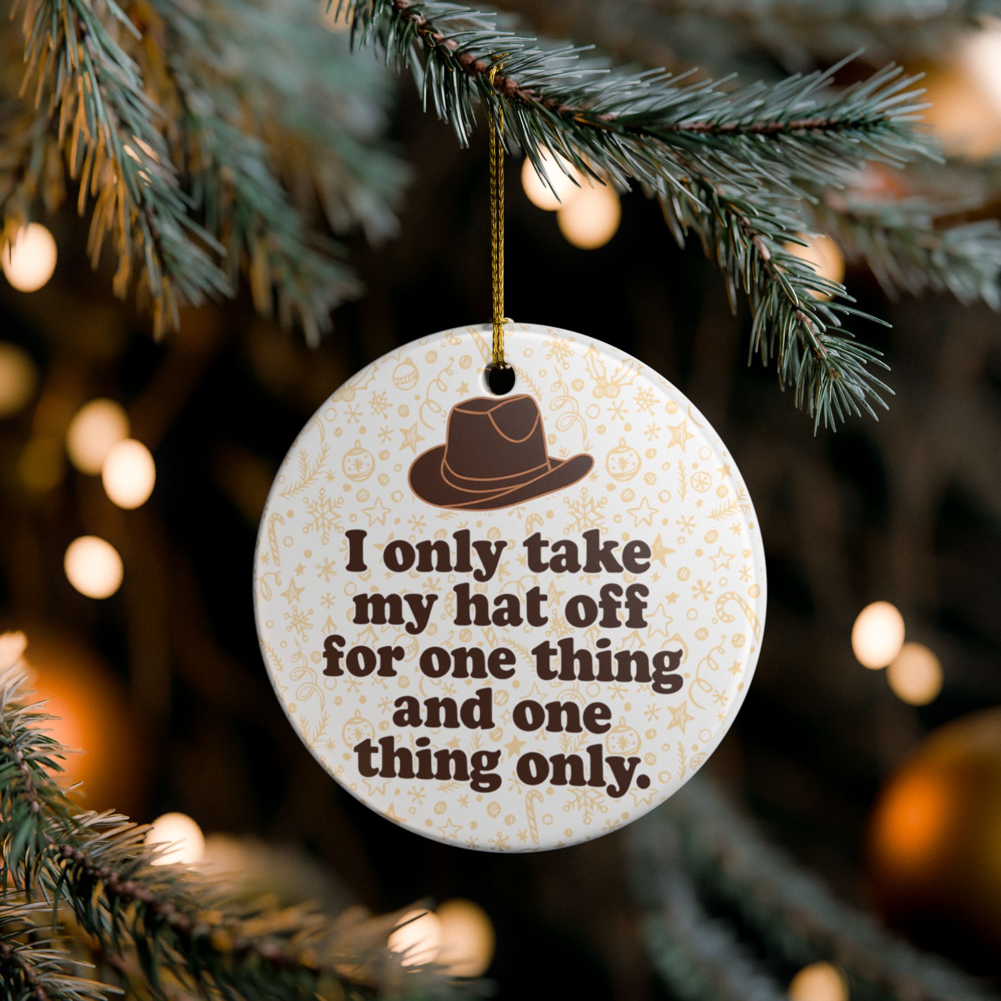 Smokey And The Bandit Collection Ceramic Ornament