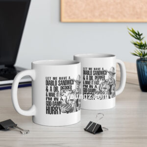 Smokey And The Bandit Diablo Sandwich & Dr. Pepper Mug