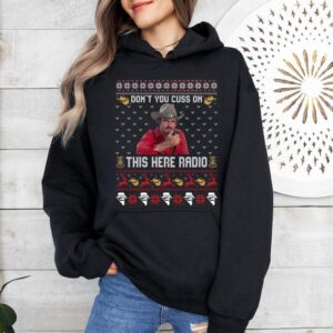 Smokey And The Bandit Dont You Cuss On Radio Christmas Shirt