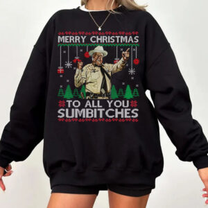 Smokey and The Bandit Merry Xmas To All You Sumbitches Shirt