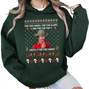 Smokey and The Bandit Mostly For The Money Christmas Shirt