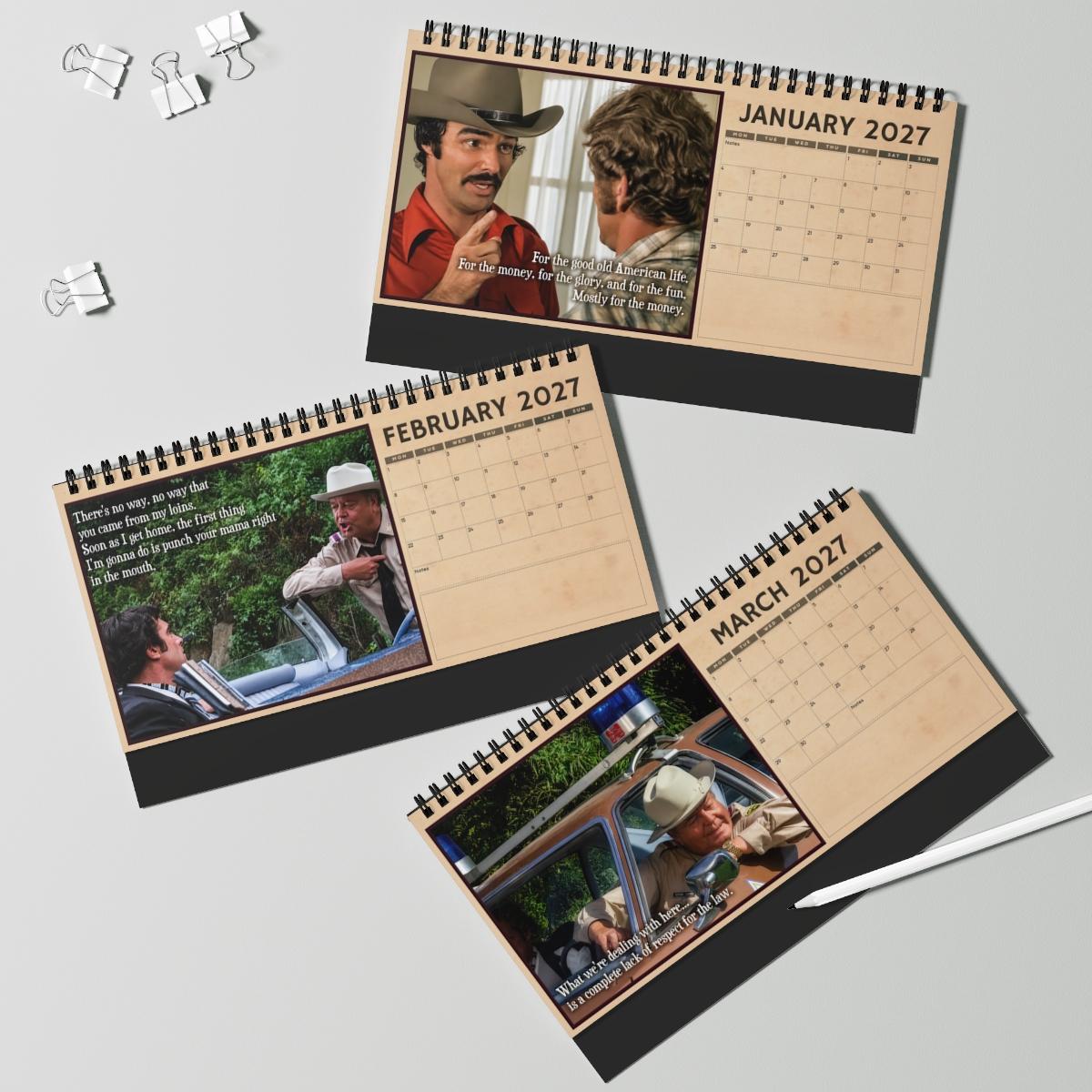 Smokey And The Bandit Movie Calendar 2027