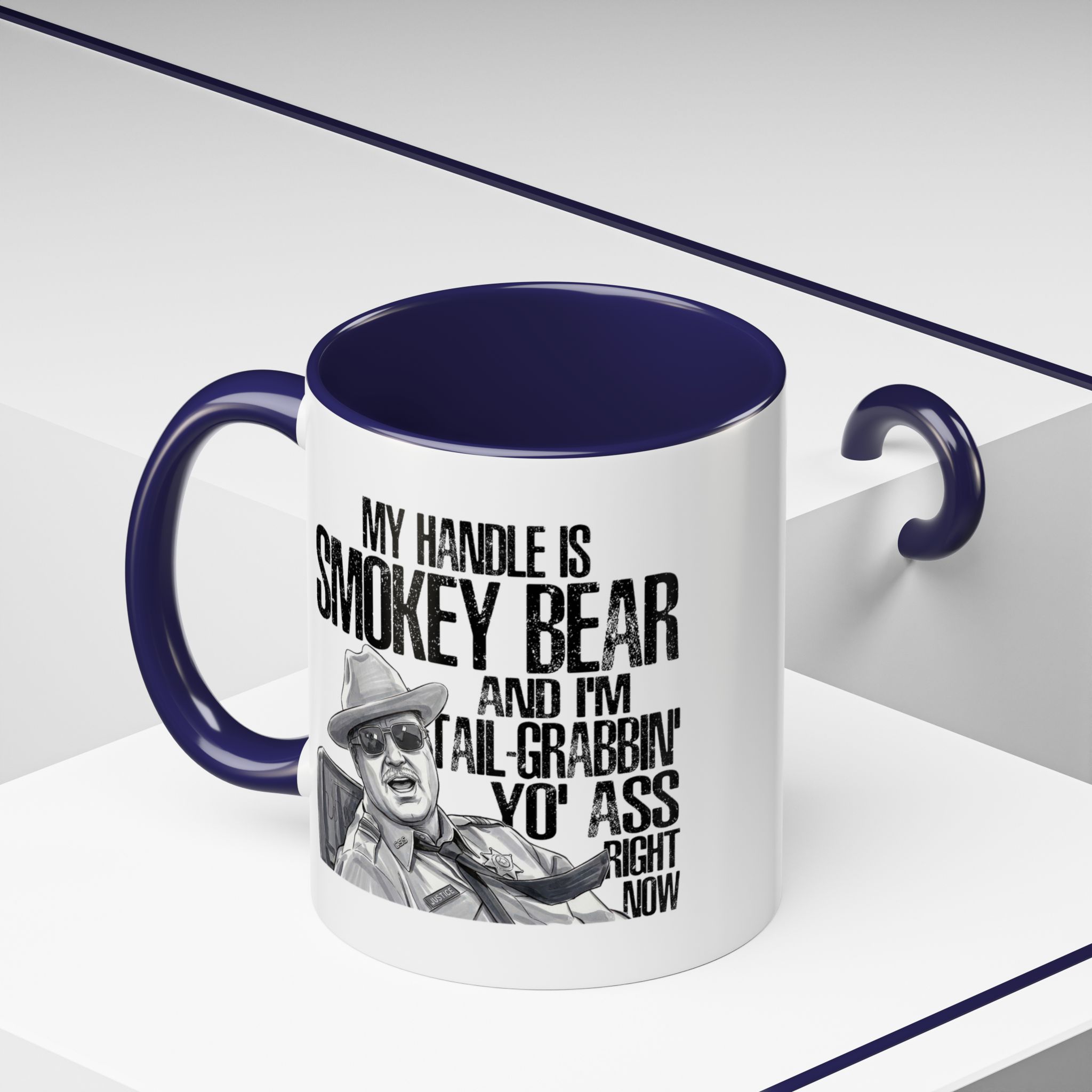 Smokey And The Bandit Smokey Bear Mug